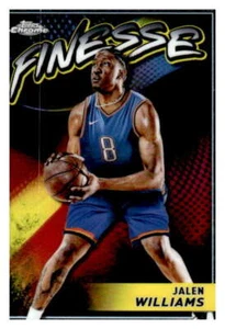 2023-24 Topps Chrome Finesse Refractor #F-13 CJ McCollum New Orleans Pelicans - Picture 1 of 2