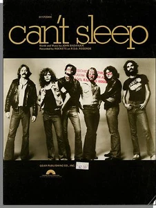 Rockets: Can't Sleep (Badanjek) - 1979 ¡Partituras de piano/guitarra! - Imagen 1 de 1