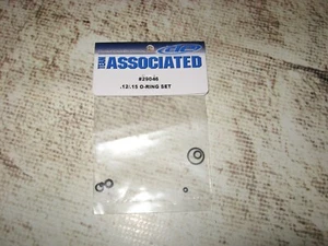 RC Associated Nitro Engine O Ring Set Rubber Black 29046 - Picture 1 of 2