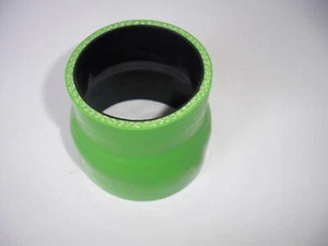 Green 2 3/4" to 3" Silicone Straight Reducer Hose 70mm to 76mm Intercooler Pipe - Bild 1 von 3