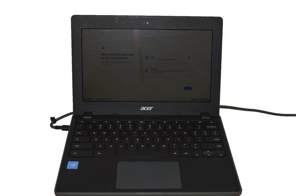 Acer Chromebook 11 C771T-C1W 11.6" 1.6GHz Intel 4GB 32GB SSD Chrome Grade A NoAC - Image 1 of 3