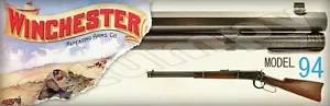 "Letrero de metal Winchester modelo 94 S 6"" x 18"" u 8"" x 24" - Imagen 1 de 1