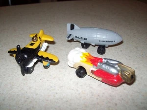 2 juegos de 6 figuras vintage de Disney Applause The Rocketeer Plane 3 figuras de PVC sin usar - Imagen 1 de 9