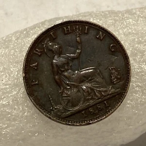 1881 Great Britain 1 Farthing - Picture 1 of 21