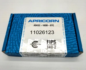 Apricorn ASK3Z-16GB-STC 16gb 256-bit Encrypted Secure USB SEALED - Picture 1 of 3