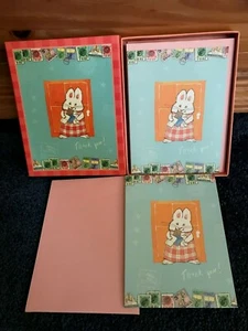 New Boxed Vintage 1999 Candlewick Press Mother Goose Ella Bunny Thank You Cards - Picture 1 of 9
