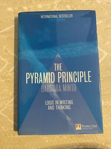 The Pyramid Principle by Barbara Minto Third Edition INTERNATIONAL Like New - Picture 1 of 5