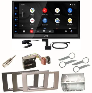 JVC KW-M785DBW Android Auto DAB+ Einbauset für Ford Focus C-Max Fiesta Transit - Bild 1 von 1