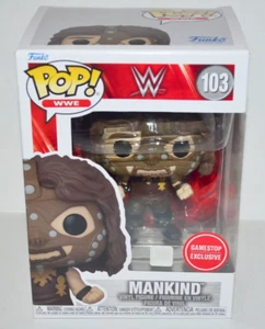 Funko POP! Figura de vinilo WWE WWF Mankind Mick Foley 103 exclusiva de GameStop casi nueva🔥 - Imagen 1 de 7