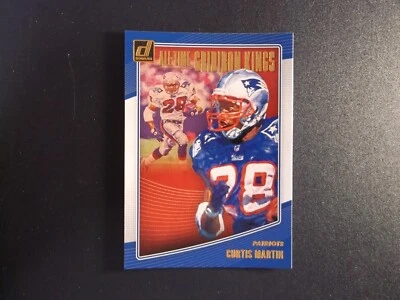 2018 Panini Donruss All-Time Gridiron Kings Curtis Martin Card # AGK-18 - Image 1 of 2
