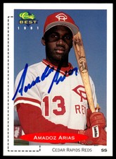 1991 CLASSIC BEST AMADOZ ARIAS AUTO CEDAR RAPIDS REDS #340