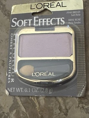 L'oreal Soft Effects Eye Color Shadow - Pink Breeze Soft Perle 0.08 oz HTF Shade - Image 1 of 2