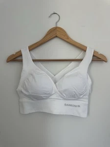 Sankom Womens Small Medium White Compression Posture Correcting Shapewear Bra - Picture 1 of 7