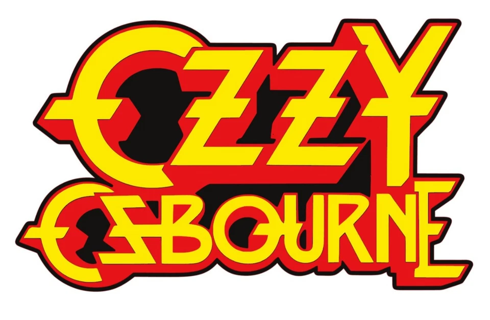 Ozzy Ozbourne Logo All Weather Vinyl Sticker/Decal Multiple Sizes