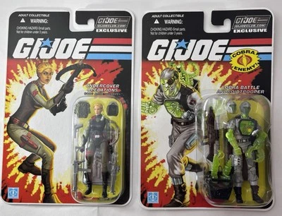 2013 G.I. Joe Collectors’ Club FSS V 1 Quarrel & Nano-B.A.T. MOC - Image 1 of 2