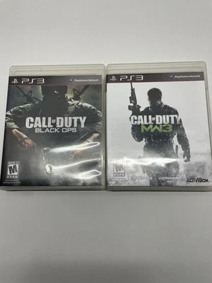 Lote de 2 Videojuegos PlayStation 3 Call of Duty PS3 Buen Estado Envío Gratis Foto 1 de 4