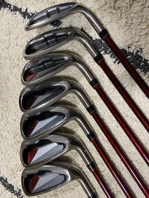 Globeride OnOff irons #6-9,Pw,Aw,Sw(7Clubs)/SMOOTH KICK MP-514I/Flex:Regular - Image 1 of 4