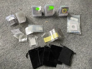 100+ Single Pocket Coin Sleeves Holders VariousCoin Flips Plastic Coin Protecto - Picture 1 of 5