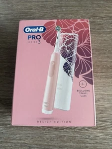 Oral-B Pro Series 3 Travel Edition Rose Pink, 3 Modes, Timer Sensor with Case - Picture 1 of 4