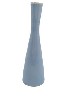 Lindner Vase Modern Blau Keramik 18cm Flaschenform Deko - Bild 1 von 4
