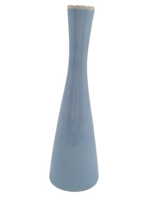 Lindner Vase Modern Blau Keramik 18cm Flaschenform Deko - Bild 1 von 4