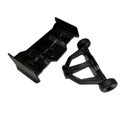 Se adapta a Traxxas Mini XRT, alerón y barra de ruedas negro 1/16 10718 10776 Foto 1 de 3