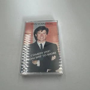 Dan Stapleton Comedy-Live! From Ship To Shore RARE Stand-up Cassette NEW/SEALED - Picture 1 of 2