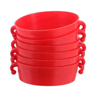 Conectores de cuello de cono de carretera de 6 piezas para conos de construcción estacionamiento de entrada - Imagen 1 de 12