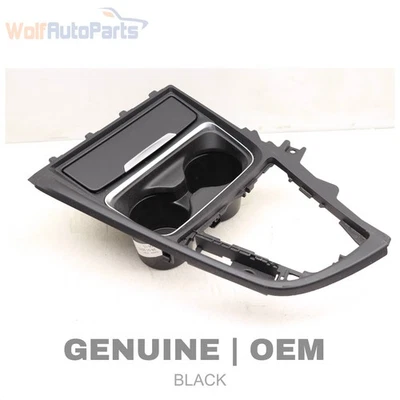 2013-2015 BMW 328I XDRIVE - Front Center Console TRIM / Panel W/ CUP Holder - Image 1 of 4