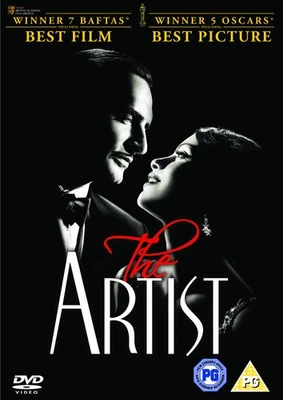 The Artist (DVD) Jean Dujardin Bérénice Bejo John Goodman James Cromwell - Image 1 of 4