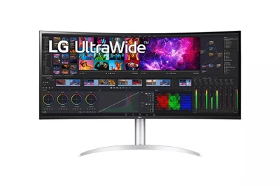 LG 40 Inch Curved UltraWide 5K2K Nano IPS Monitor with Thunderbolt 4 - 40WP95C-W - Image 1 of 4
