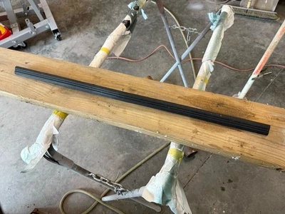 1977 1978 1979 Lincoln Continental Town Car Coupe Front Bumper Center Rub Strip - Image 1 of 4