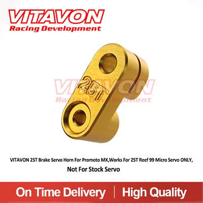Vitavon 25T Brake Servo Horn For Promoto MX,Fit For 25T Reef 99 Micro Servo ONLY - Image 1 of 4