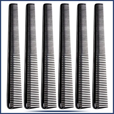 6Pcs Pocket Hair Comb 7" Beard & Mustache Combs for Men's Hair Beard Barber - Image 1 of 4