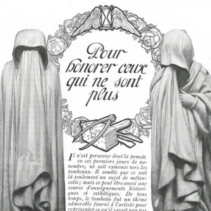 Pour honorer ceux qui ne sont plus - Hommage aux morts - Article de presse 1910 - Picture 1 of 4