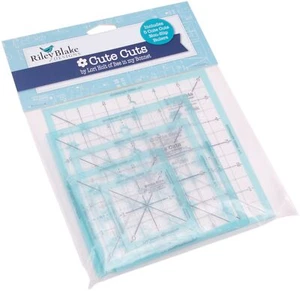 Riley Blake Trim It quadratisches Lineal-Set 5/Stück - 2,5 Zoll bis 6,5 Zoll - Bild 1 von 1