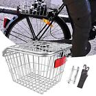 Bike Rear Basket Bicycle Cargo Rack for Camping Child Folding Bikes Biking