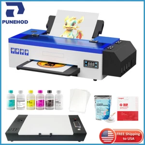 Punehod A3 DTF Printer Direct to Film T-shirt Flatbed Heat Transfer EPSON L1800 - Picture 1 of 18