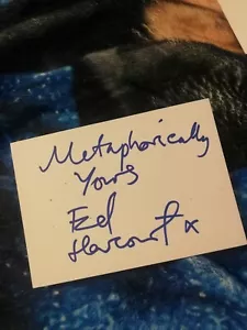 Signed ED HARCOURT Card Singer Songwriter Autograph obtained 17/5/2003 at BBC - Picture 1 of 1