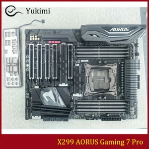 FOR GIGABYTE X299 AORUS Gaming 7 Pro DDR4*8 256GB LGA2066 ATX Motherboard Test - Picture 1 of 5
