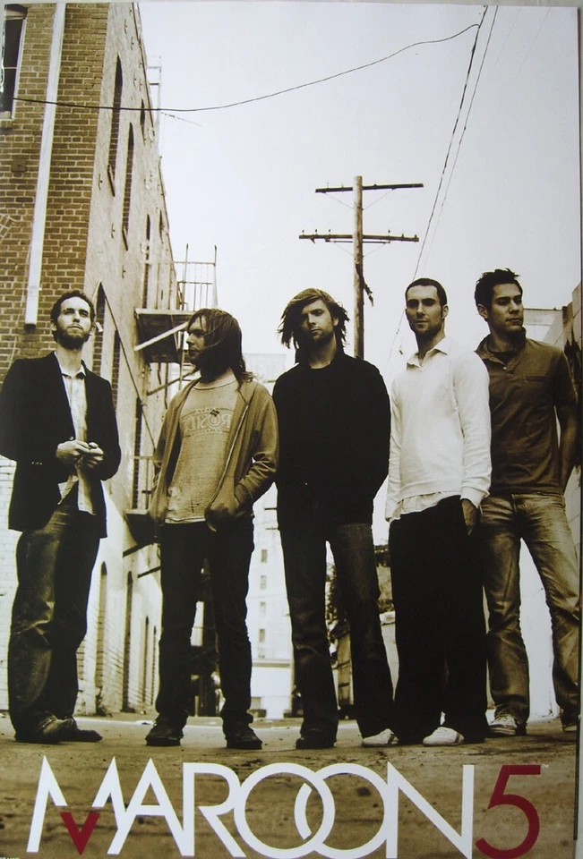 Poster Maroon 5 Street Adam Levine - Image 1 of 1