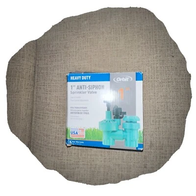 Orbit Irrigation,  In-Line Sprinkler Valve - Green (57281) 1" New In Box - Image 1 of 4