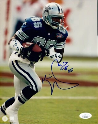 Foto brillante firmada por Kevin Williams Dallas Cowboys 8x10 autenticada por JSA Foto 1 de 2