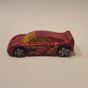 2007 Zender Fact 4 Hot Wheels HW Blast & Crash 5pk Red PR5 1:64 Loose Car - Picture 1 of 6