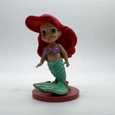Disney Animators Collection Ariel Princesa PVC 3,5” Figura Pastel Topper Juguete Foto 1 de 3