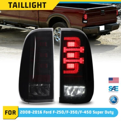Luces traseras LED secuenciales para Ford F250 F350 F450 Super Duty 2008-2016 nuevas Foto 1 de 4