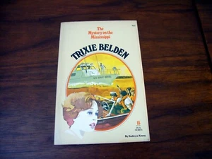 Trixie Belden #15 - The Mystery on the Mississippi (Oval Paperback) EUC - Picture 1 of 4