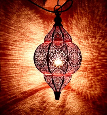 14英寸复古设计现代土耳其手工摩洛哥天花板悬挂灯 — 第 1/4 张图片