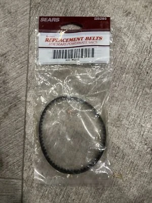 Cinturón de repuesto Sears Kenmore 205285 para aspiradoras Sears Powermate NUEVO NOS Foto 1 de 4