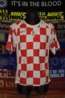 5/5 Croatia adults L 2004 home original football shirt jersey soccer